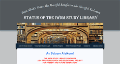 Desktop Screenshot of iwdmstudylibrary.com